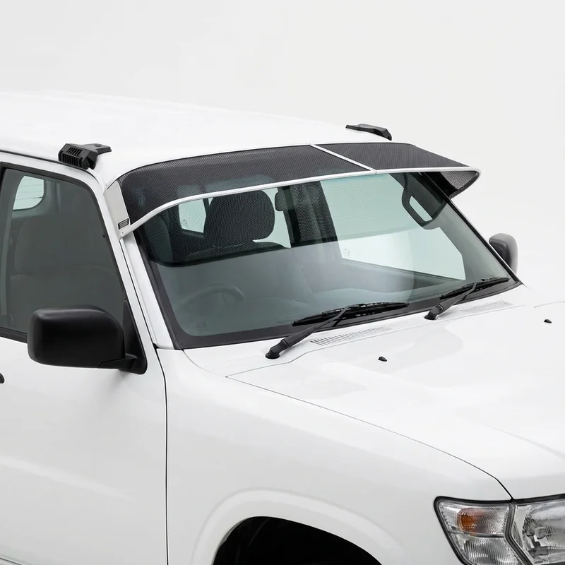 Premium Mesh Windscreen Sunvisor for Nissan Platina (2002 - 2010)