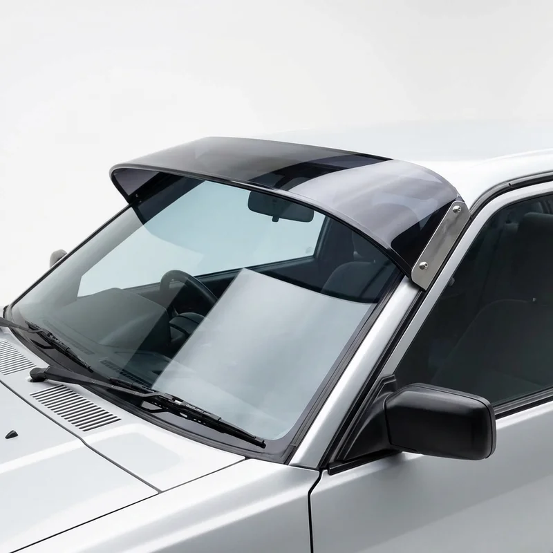 Tinted Acrylic Windscreen Sunvisor for Nissan Pulsar NX (1983 - 1990)