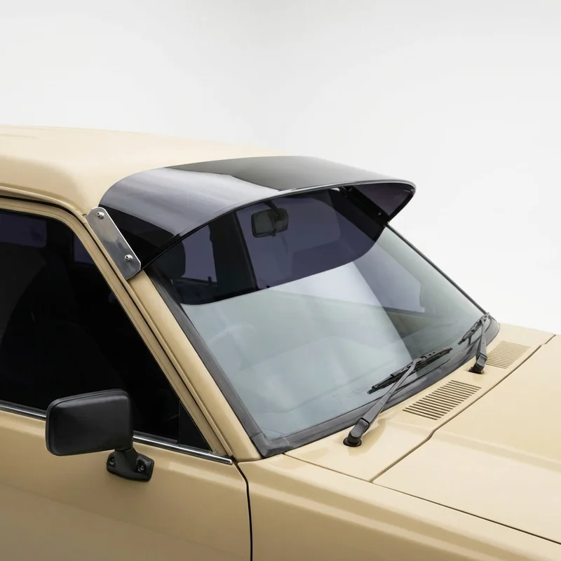 Tinted Acrylic Windscreen Sunvisor for Nissan Pulsar (1983 - 1983)
