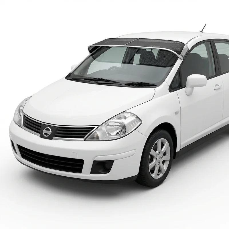 Premium Mesh Windscreen Sunvisor for Nissan Tiida (2007 - 2018)