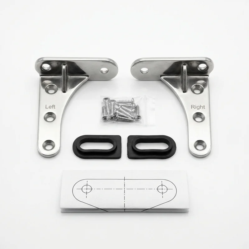 Stainless Steel Mounting Bracket Kit for Nissan Versa (2007 - 2025)
