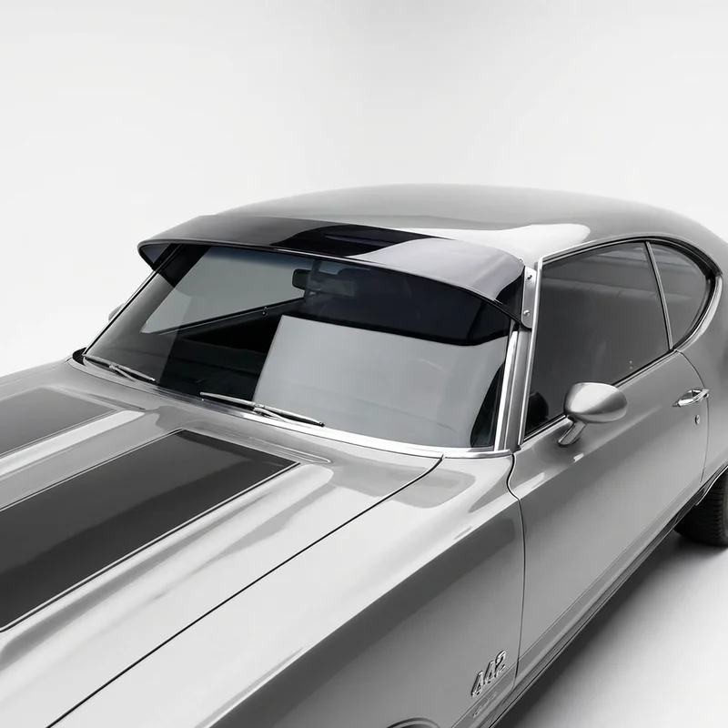 Tinted Acrylic Windscreen Sunvisor for Oldsmobile 442 (1970 - 1971)