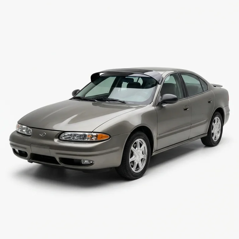 Tinted Acrylic Windscreen Sunvisor for Oldsmobile Alero (1999 - 2004)