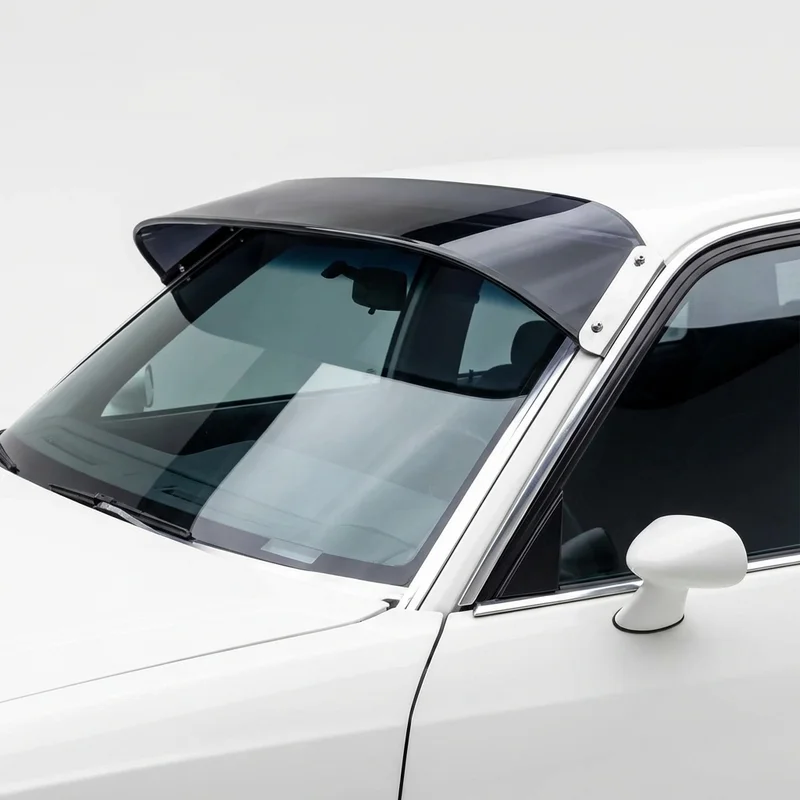 Tinted Acrylic Windscreen Sunvisor for Oldsmobile Cutlass Calais (1978 - 1991)