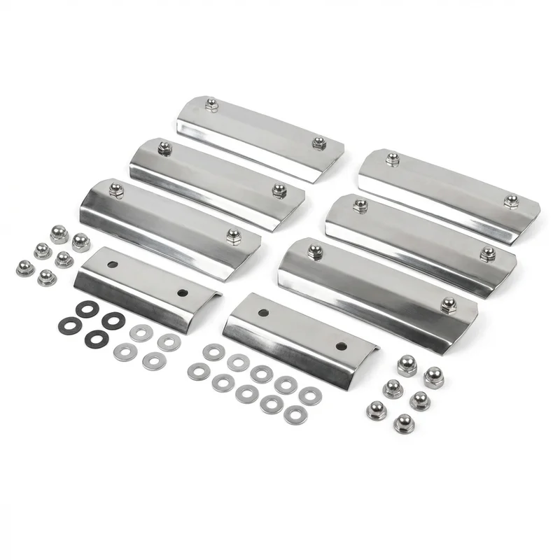 Stainless Steel Mounting Bracket Kit for Oldsmobile Delmont 88 (1967 - 1968)