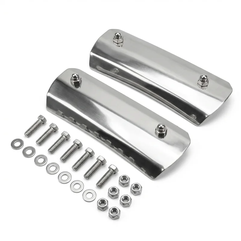 Stainless Steel Mounting Bracket Kit for Peterbilt 227 (1990 - 1994)