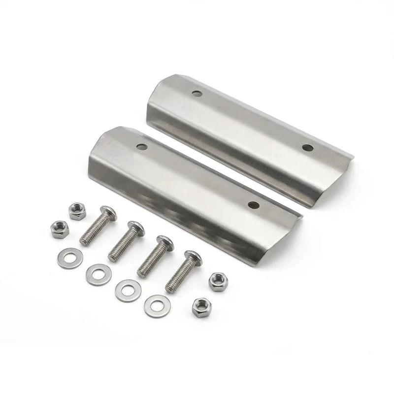 Stainless Steel Mounting Bracket Kit for Peterbilt 320 (2008 - 2018)