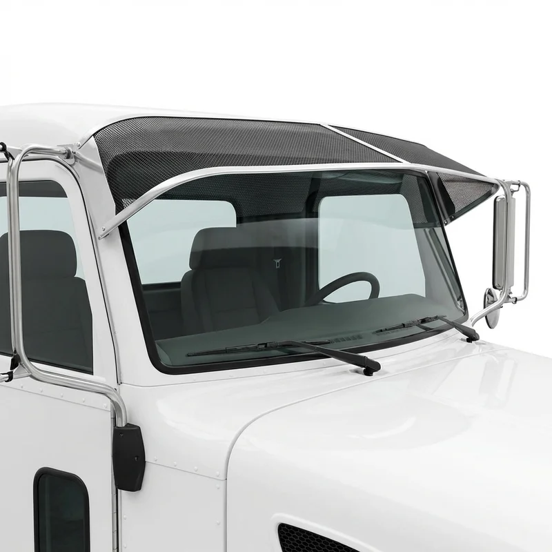 Premium Mesh Windscreen Sunvisor for Peterbilt 330 (1995 - 2020)