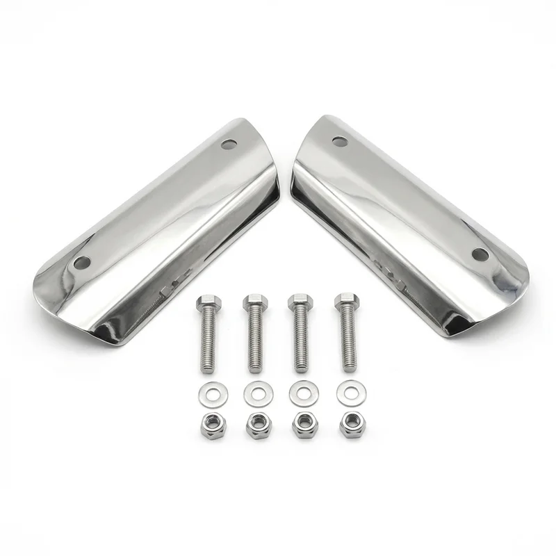 Stainless Steel Mounting Bracket Kit for Peterbilt 349 (1987 - 1987)