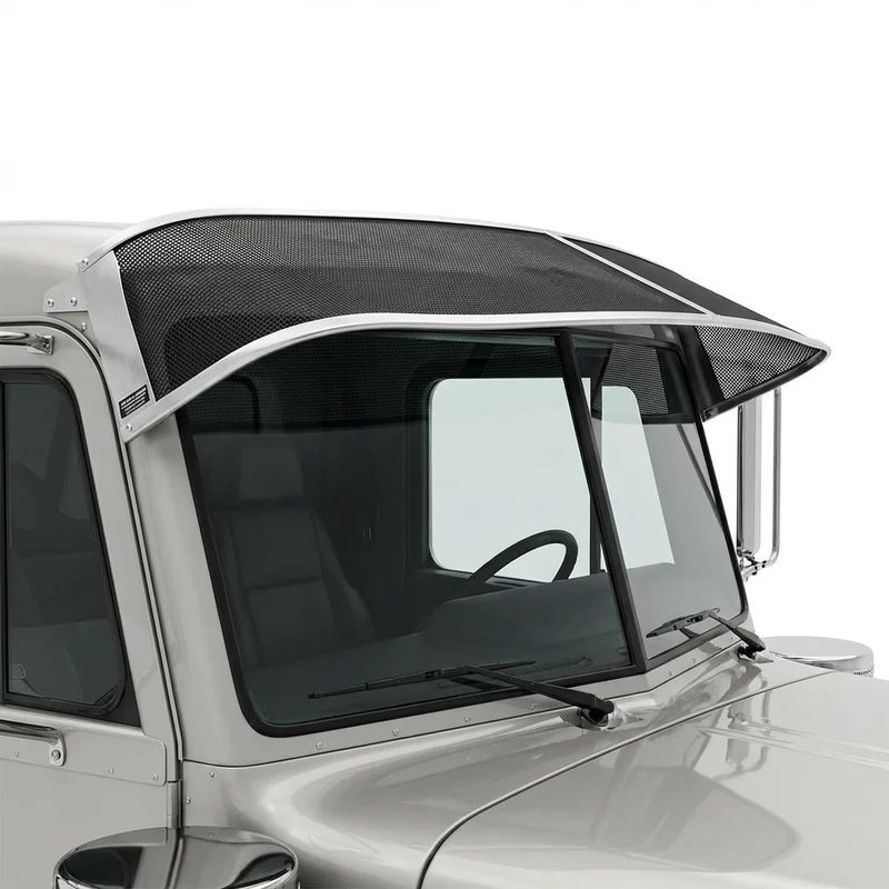 Premium Mesh Windscreen Sunvisor for Peterbilt 353 (1987 - 1988)