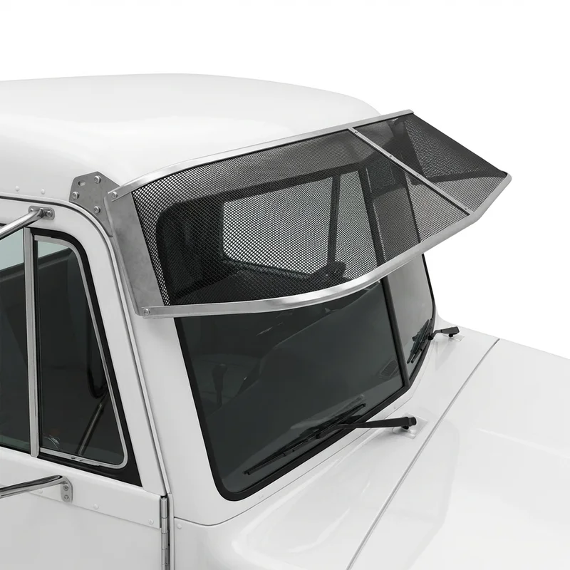 Premium Mesh Windscreen Sunvisor for Peterbilt 359 (1987 - 1988)