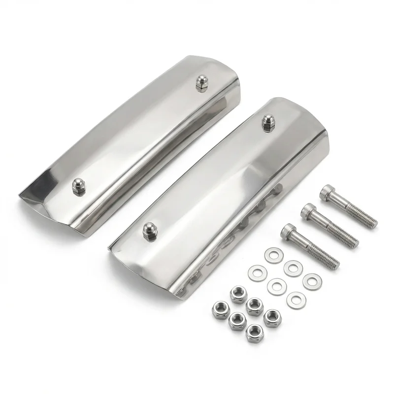 Stainless Steel Mounting Bracket Kit for Peterbilt 362 (2005 - 2006)