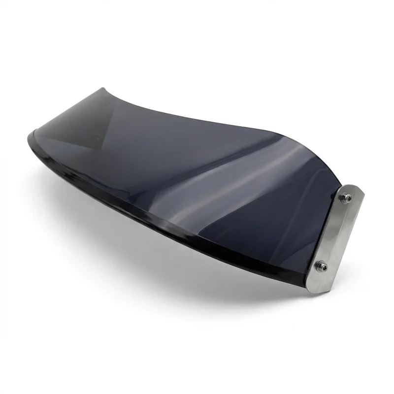 Tinted Acrylic Windscreen Sunvisor for Peterbilt 365 (2008 - 2022)