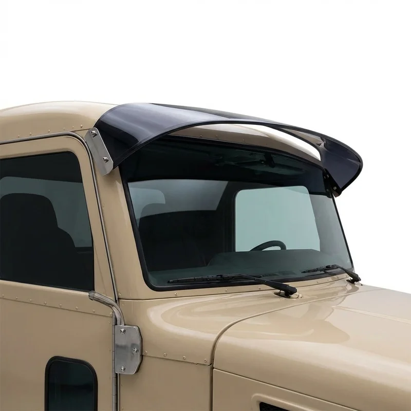 Tinted Acrylic Windscreen Sunvisor for Peterbilt 384 (2008 - 2016)