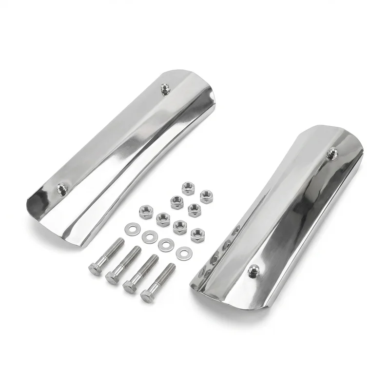 Stainless Steel Mounting Bracket Kit for Peterbilt 386 (2006 - 2016)