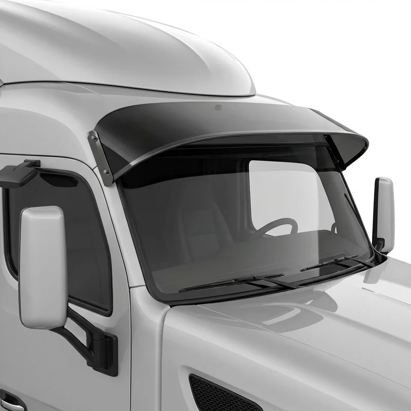 Tinted Acrylic Windscreen Sunvisor for Peterbilt 567 (2014 - 2022)
