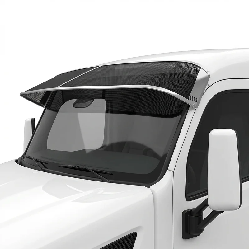 Premium Mesh Windscreen Sunvisor for Peterbilt 587 (2011 - 2018)