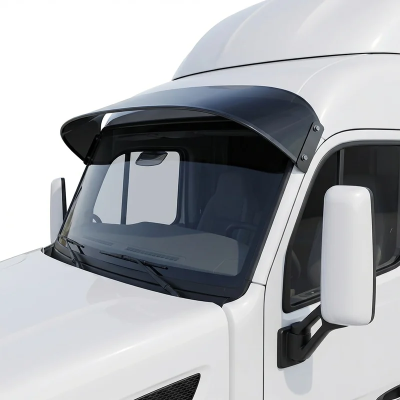 Tinted Acrylic Windscreen Sunvisor for Peterbilt 587 (2011 - 2018)