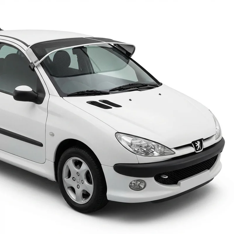 Premium Mesh Windscreen Sunvisor for Peugeot 206 (2000 - 2009)