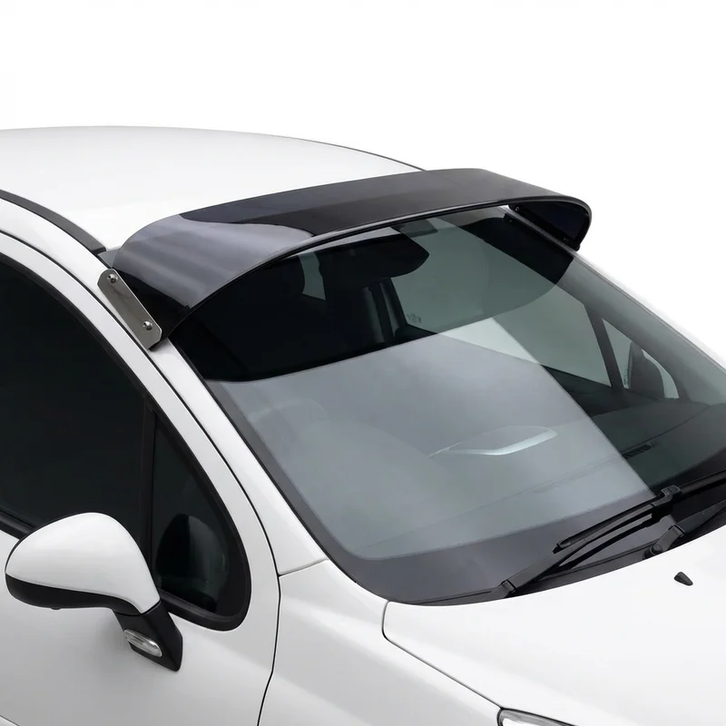 Tinted Acrylic Windscreen Sunvisor for Peugeot 207 Compact (2009 - 2009)