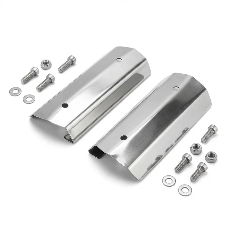Stainless Steel Mounting Bracket Kit for Peugeot 404 (1968 - 1970)