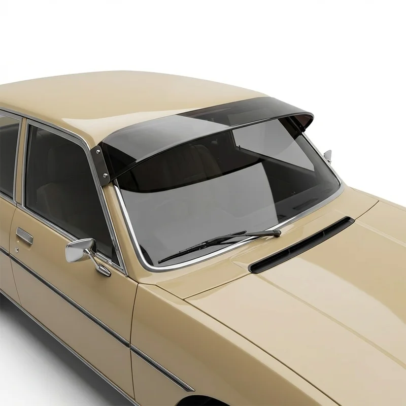 Tinted Acrylic Windscreen Sunvisor for Peugeot 604 (1977 - 1984)