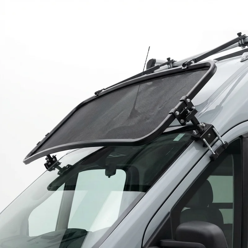 Premium Mesh Windscreen Sunvisor for Pleasure-Way Plateau (2019 - 2023)