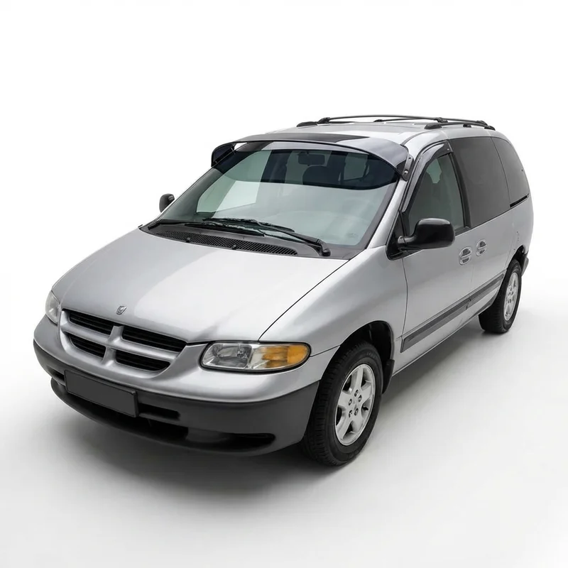 Tinted Acrylic Windscreen Sunvisor for Plymouth Grand Voyager (1987 - 2000)