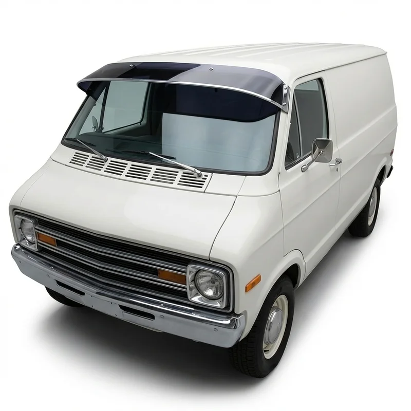 Tinted Acrylic Windscreen Sunvisor for Plymouth PB100 (1975 - 1980)