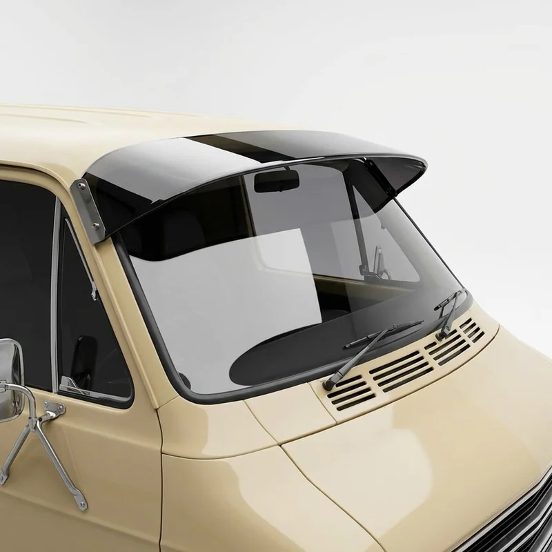 Tinted Acrylic Windscreen Sunvisor for Plymouth PB100 Van (1974 - 1974)