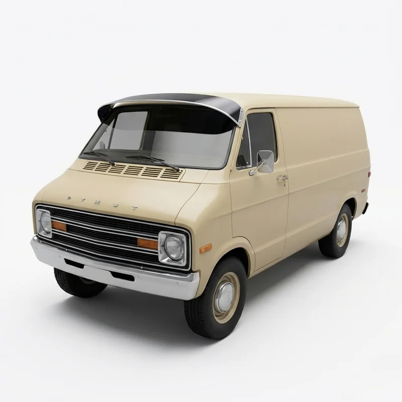 Tinted Acrylic Windscreen Sunvisor for Plymouth PB200 (1975 - 1980)