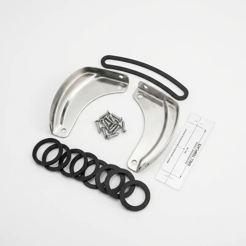 Stainless Steel Mounting Bracket Kit for Plymouth Satellite (1968 - 1974)