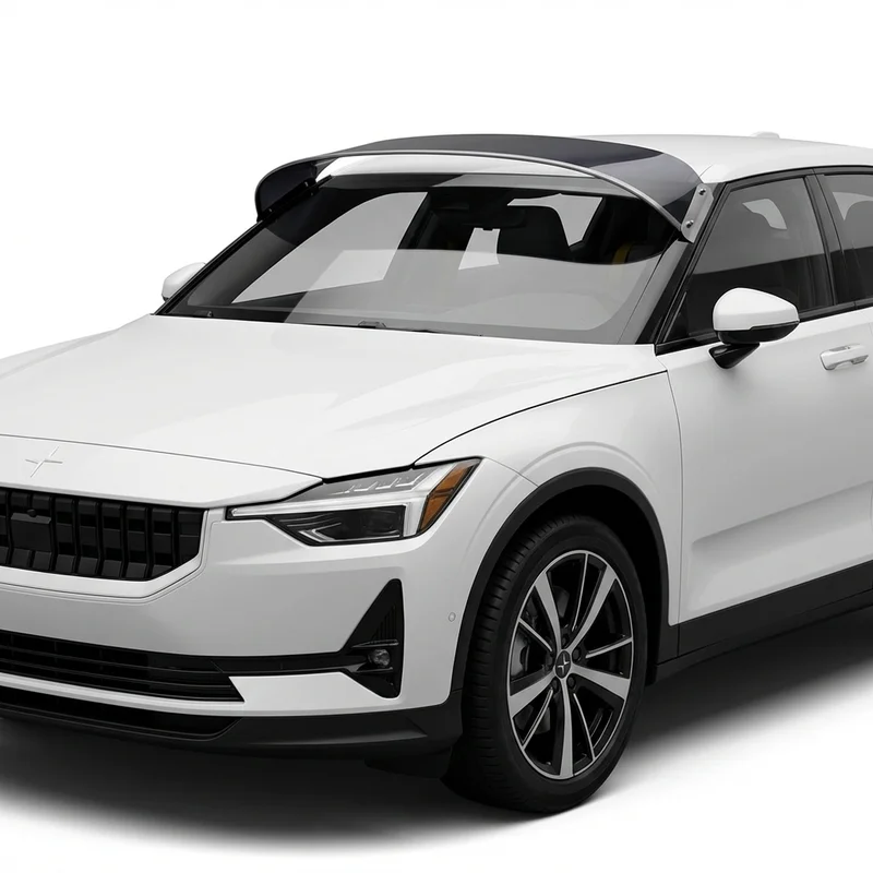 Tinted Acrylic Windscreen Sunvisor for Polestar Polestar 2 (2021 - 2025)