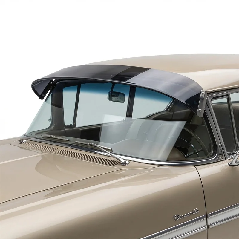 Tinted Acrylic Windscreen Sunvisor for Pontiac Bonneville (1958 - 2005)