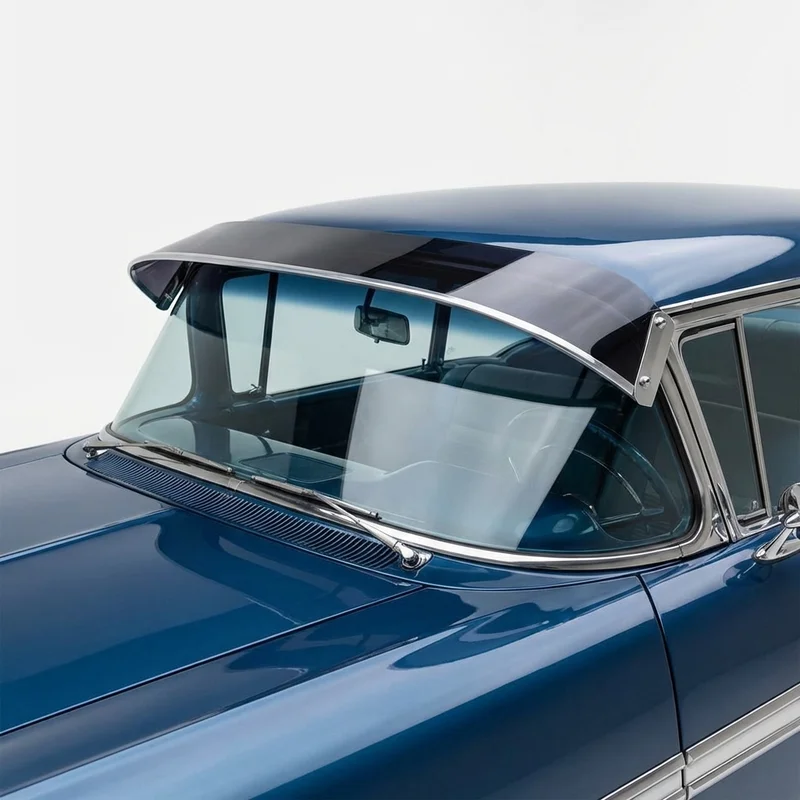 Tinted Acrylic Windscreen Sunvisor for Pontiac Chieftain (1958 - 1958)