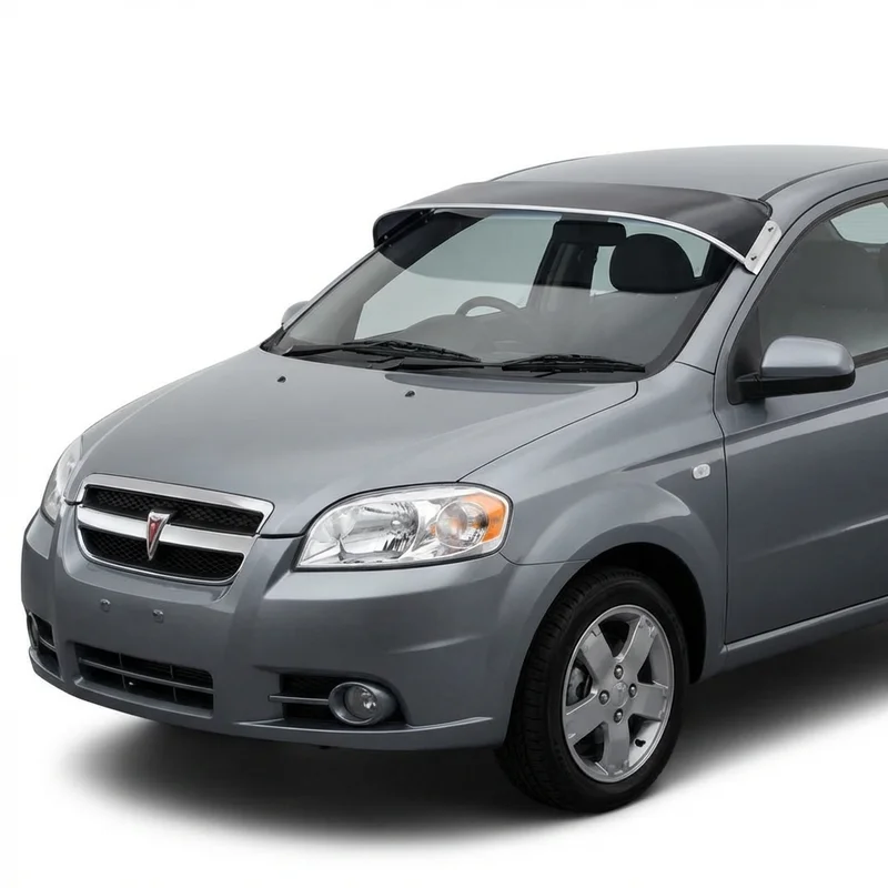 Tinted Acrylic Windscreen Sunvisor for Pontiac G3 Wave (2009 - 2009)