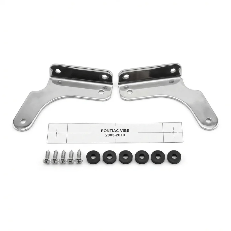 Stainless Steel Mounting Bracket Kit for Pontiac Vibe (2003 - 2010)