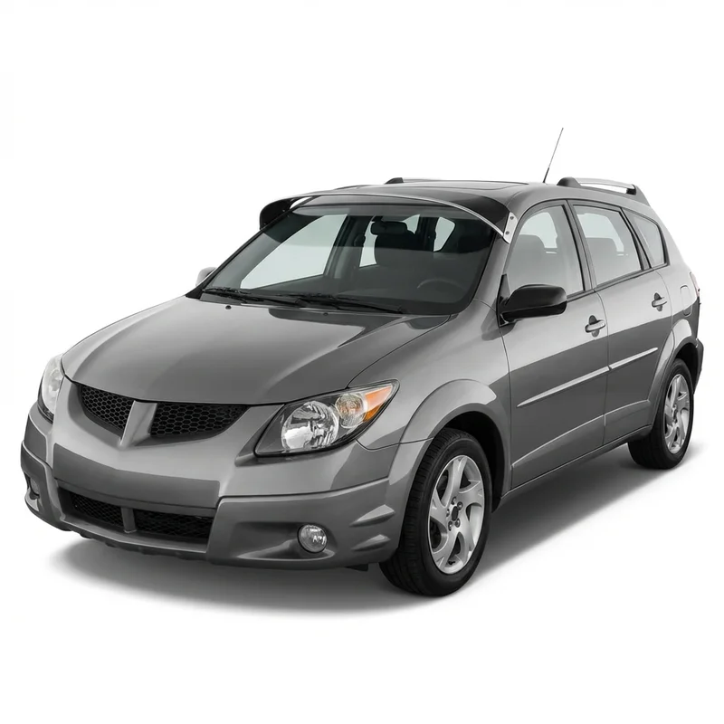 Tinted Acrylic Windscreen Sunvisor for Pontiac Vibe (2003 - 2010)