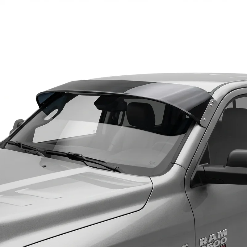 Tinted Acrylic Windscreen Sunvisor for Ram 3500 (2011 - 2025)