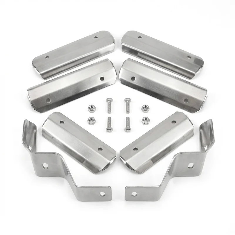 Stainless Steel Mounting Bracket Kit for Ram 4500 (2011 - 2024)