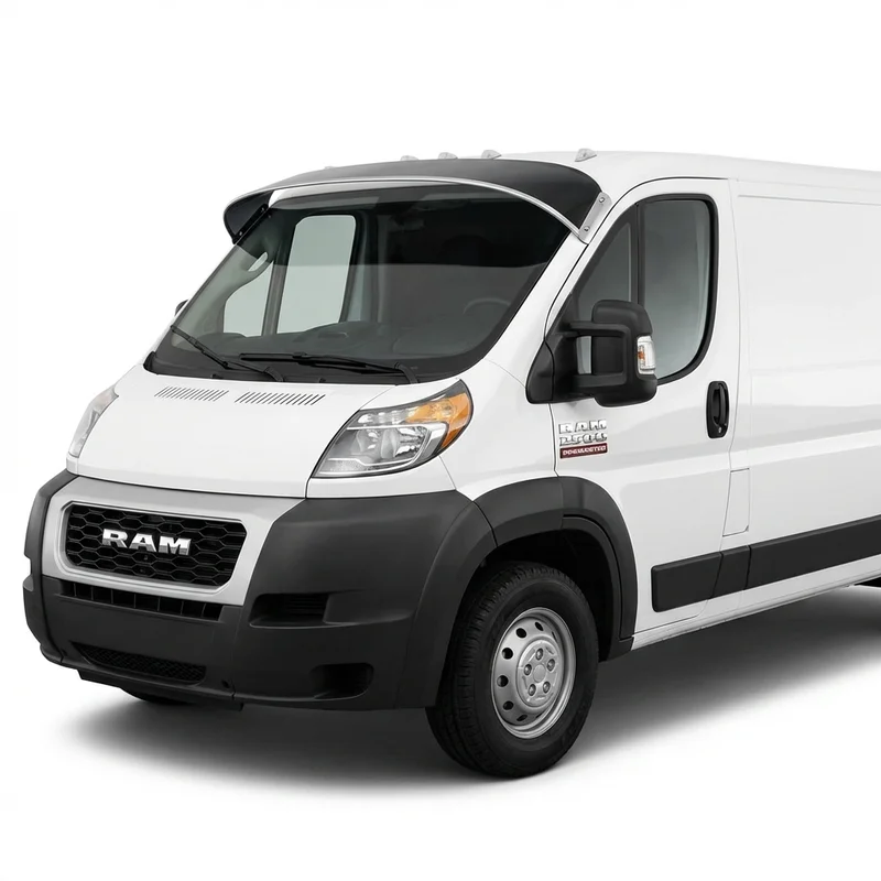 Tinted Acrylic Windscreen Sunvisor for Ram ProMaster 2500 (2014 - 2024)