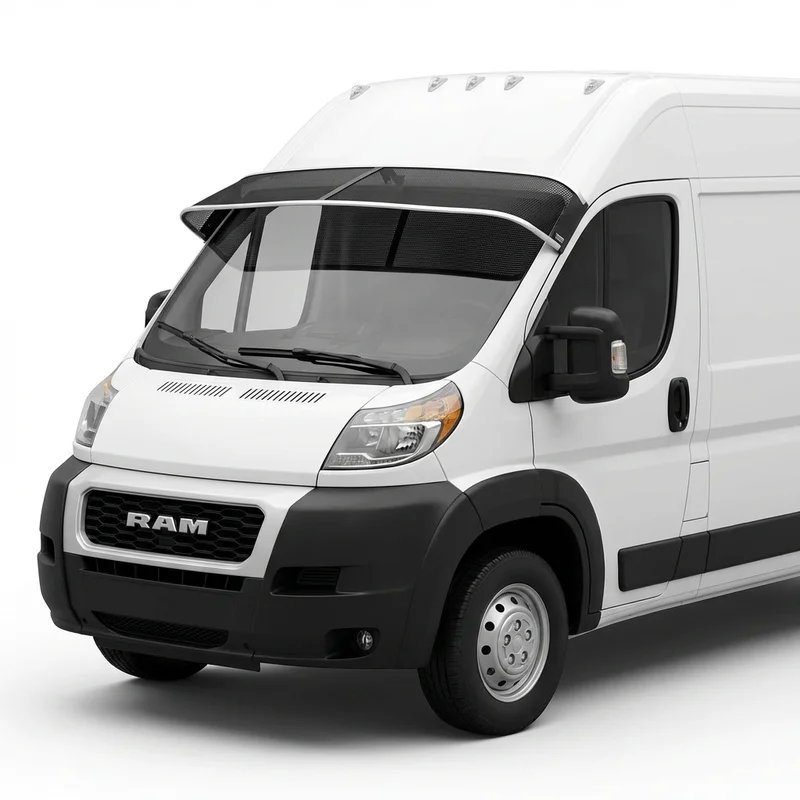 Premium Mesh Windscreen Sunvisor for Ram ProMaster Rapid (2017 - 2020)