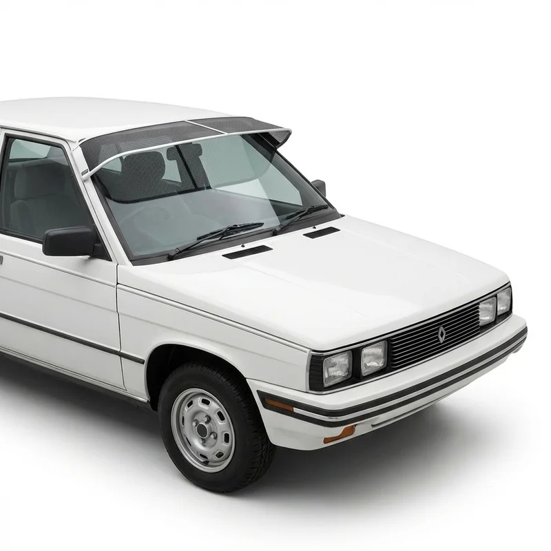 Premium Mesh Windscreen Sunvisor for Renault Encore (1984 - 1986)