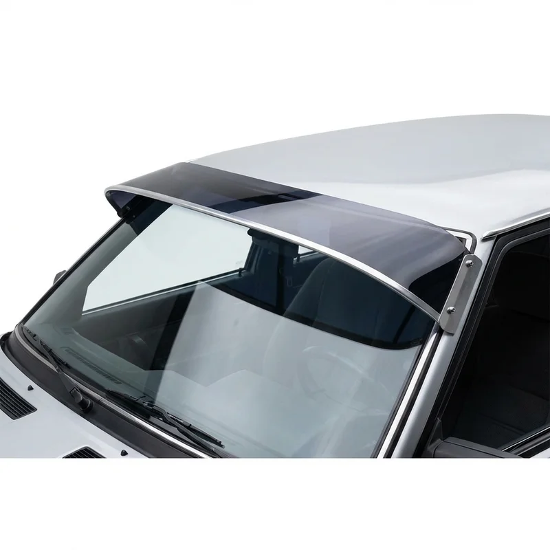 Tinted Acrylic Windscreen Sunvisor for Renault Encore (1984 - 1986)