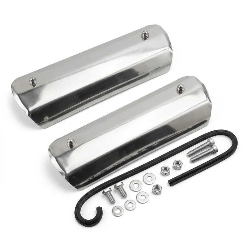 Stainless Steel Mounting Bracket Kit for Renault R16 (1969 - 1972)