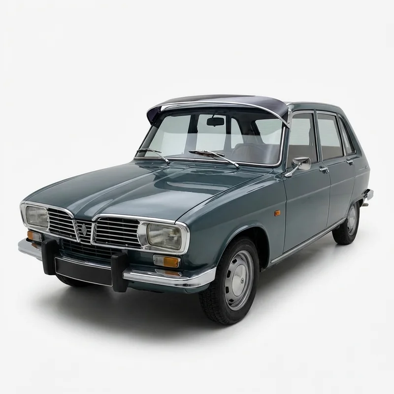 Tinted Acrylic Windscreen Sunvisor for Renault R16 (1969 - 1972)