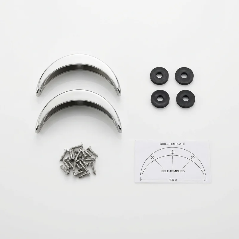 Stainless Steel Mounting Bracket Kit for Renault Twizy (2015 - 2020)