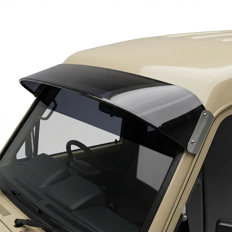 Tinted Acrylic Windscreen Sunvisor for Renegade Valencia (2019 - 2023)