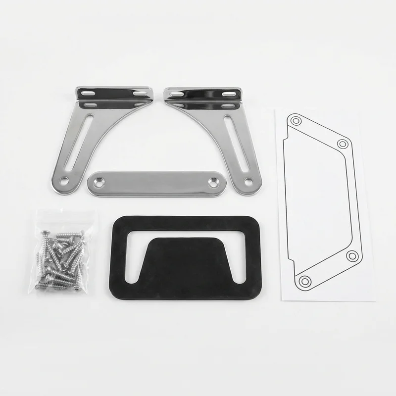 Stainless Steel Mounting Bracket Kit for Renegade Verona LE (2019 - 2023)