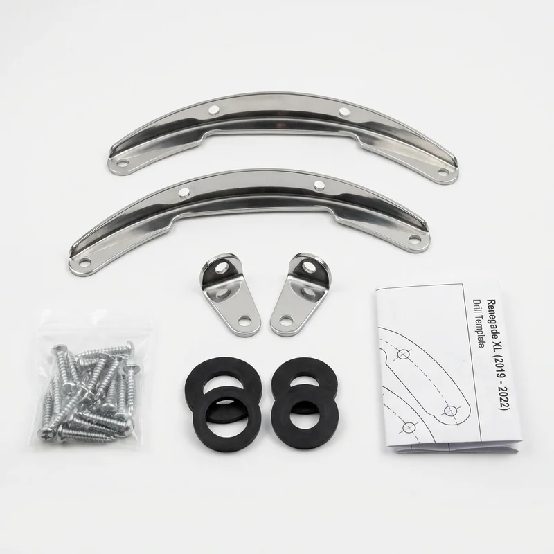 Stainless Steel Mounting Bracket Kit for Renegade XL (2019 - 2022)